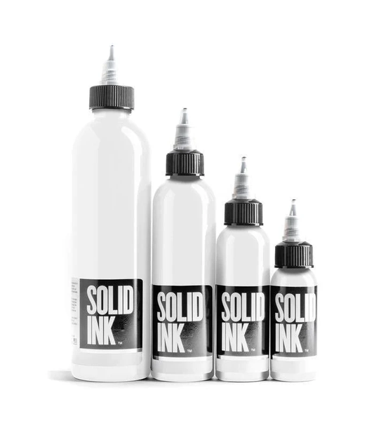 Solid Ink Mixing White 2oz Tattoo Ink (SI-88-2OZ)